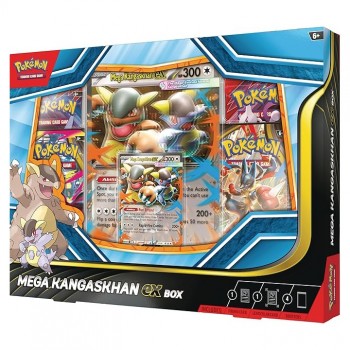 Pokémon Mega Evolution: Mega Kangaskhan ex Collection Box rinkinys (anglų k.)